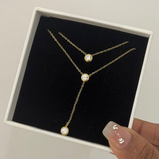 Icy Duo Necklace