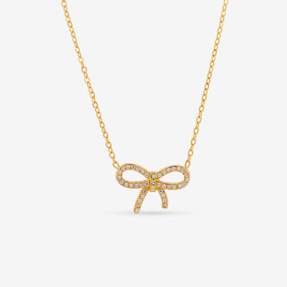 Bow Necklace