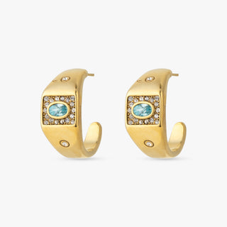 Aqua Earrings