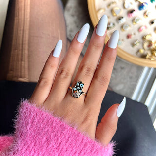 Khomsa Enamel Ring