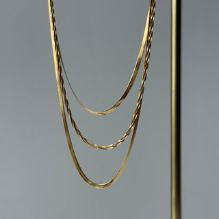 Sleek Layered Necklace