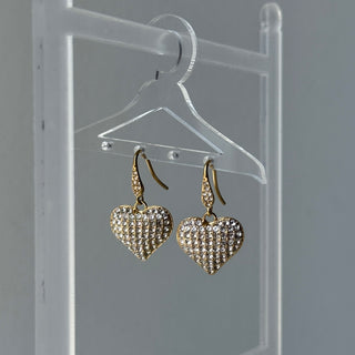 Icy Heart Earrings 2.0