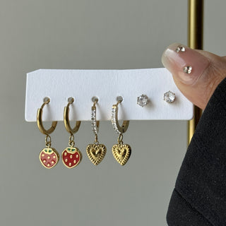 Sorbet Earrings Set