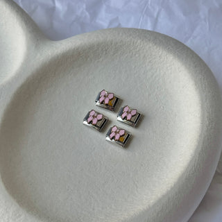 Pink Bow Charm