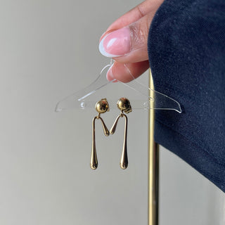 Golden Drip Earrings