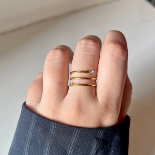 Spiralled Ring