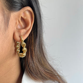 Spiralled Earrings