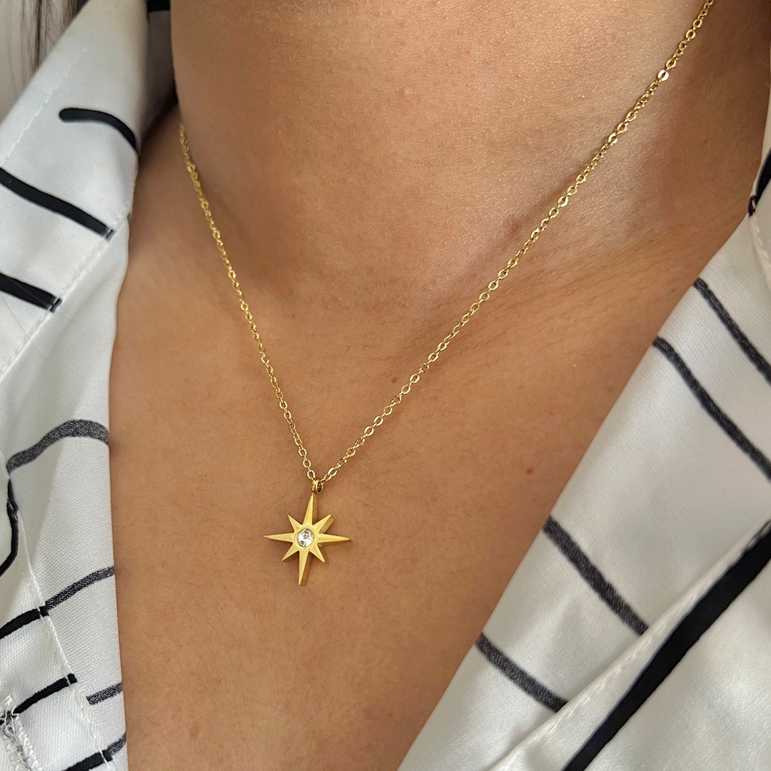 Buy Kids Personalised Shooting Star Necklace Online in India - Etsy