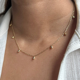 Droplet Charm Necklace