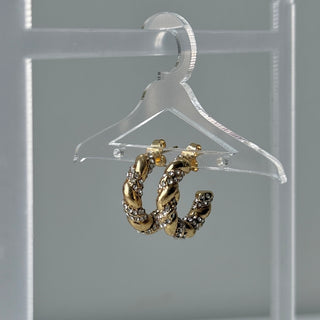 Icy Twisted Earrings