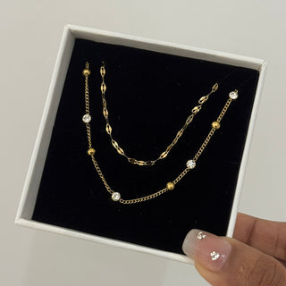 Halo Layered Necklace