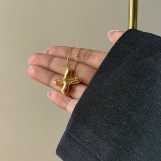 Bubble Initial Necklace
