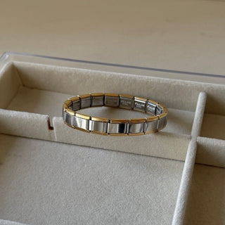 Italian Bracelet - Dual Tone