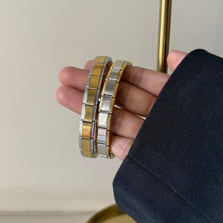 Italian Bracelet - Dual Tone
