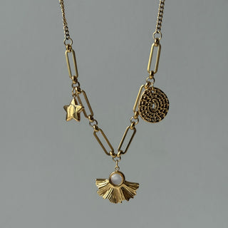 Lyra Charm Necklace