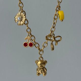Winnie Charm Necklace