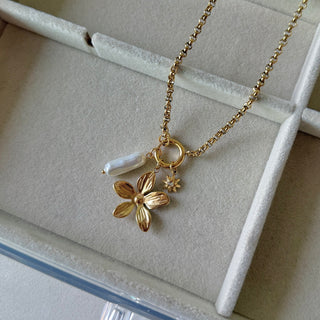 Fleur Charm Necklace